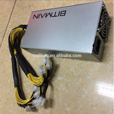 DIHAO Instock Bitcoin Miner Antminer S9 L3+ Power Supply, 1600W PSU Power Supply Antminer L3+