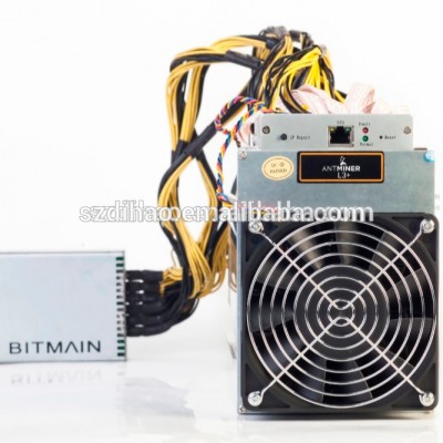 DIHAO High Quality antminer Litecoin Miner L3+ 504mhs Scrypt Asic Litecoin Miner better than A4 litecoin miner