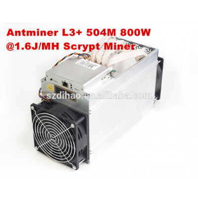 DIHAO 2018 Litecoin miner Scrypt ASIC Bitmain litecoin L3++ LTC MINING machine in stock